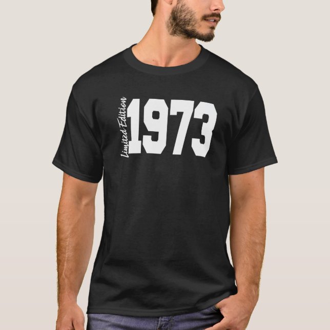 Camiseta 1973 49th Birthday Women Men (Frente)