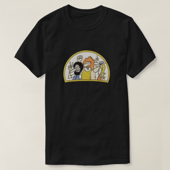 Camiseta 1973 FABULOUS FURRY FREAK BROTHERS SKETCH Classic (Frente do Design)
