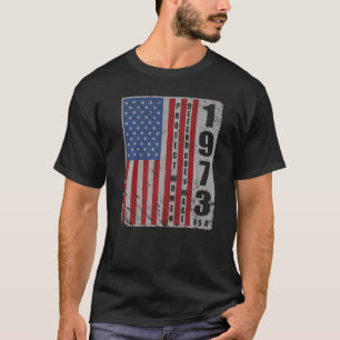 Camiseta 1973 Mulheres Que Protegem Bandeira Dos Eua Defend