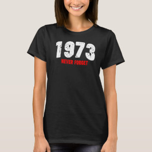 Camiseta 1973 Nunca Esquece O Rig Do Aborto Pró Escolha Fem