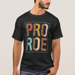 Camiseta 1973 Pro Roe Pro Choice Leopard Retro Feminista