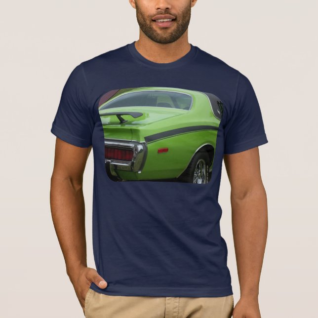 Camiseta 1973 quartos verdes da parte traseira do Brougham (Frente)
