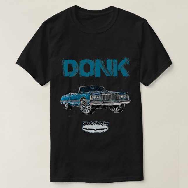 Camiseta 1974 DONK Rap Hip Hop Cali Atlanta Hot R (Frente do Design)