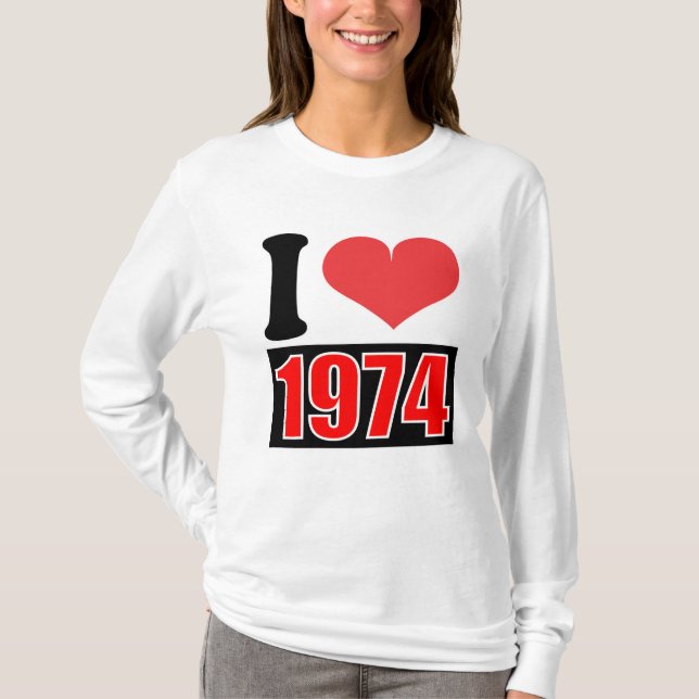 Camiseta 1974 - T-Shirt (Frente)