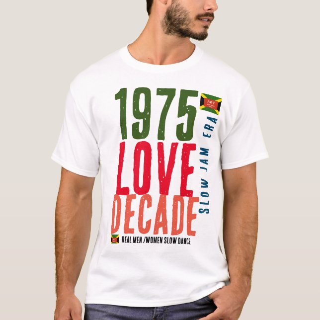 Camiseta 1975 REAL HOMENS LENTO DANÇA Básica Masculina (Frente)