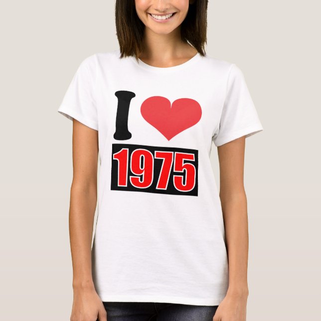 Camiseta 1975 - T-Shirt (Frente)
