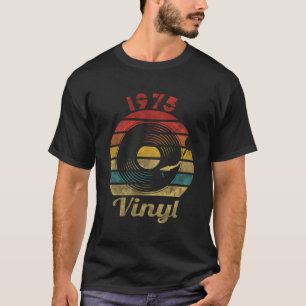 Camiseta 1975 Vinyl Retro Record Vintage Music