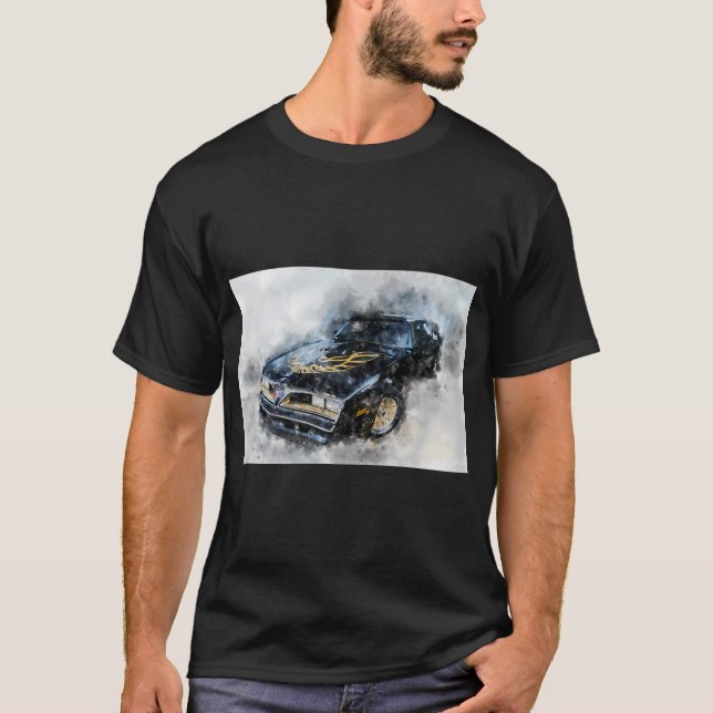 Camiseta 1977 Pontiac Firebird Trans Am (Frente)