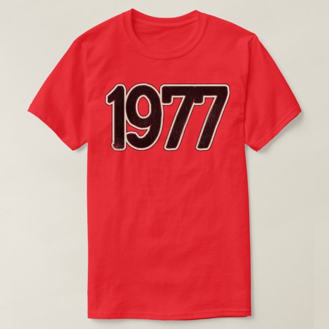Camiseta 1977 Punk Rock (Frente do Design)