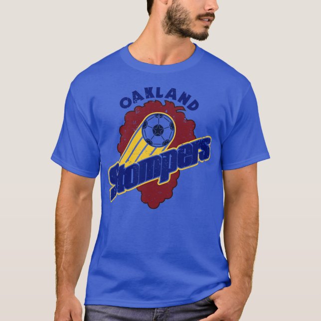 Camiseta 1978 Oakland Stompers Vintage Soccer (Frente)