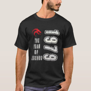 Camiseta 1979 ano de nascimento 1979 Ano de aniversário das