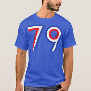 Camiseta 1979 retro nascimento geração x milenar