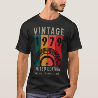 Camiseta 1979 Trilha Sonora Original 45º Aniversário Musich