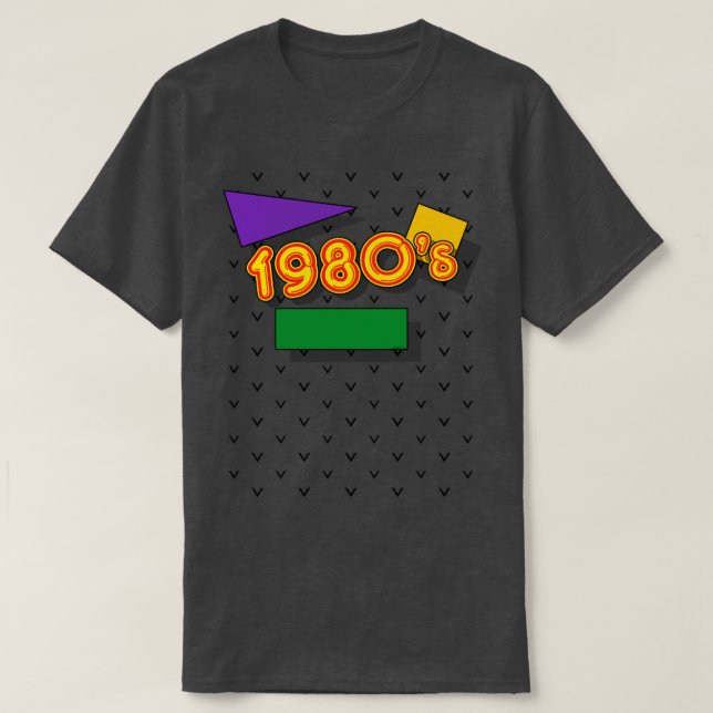 Camiseta 1980s Formas Retroativas RoufxisTp (Frente do Design)