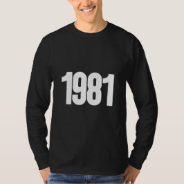 CAMISETA 1981