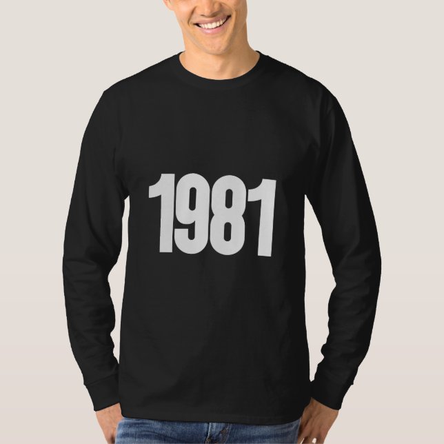 CAMISETA 1981 (Frente)