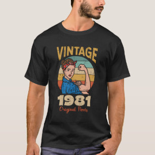 Camiseta 1981 Rosie Riveter 40Th