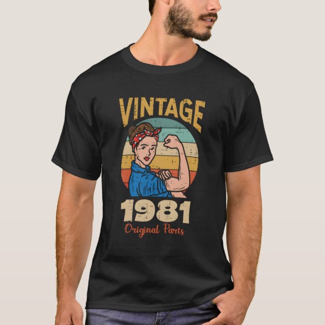 Camiseta 1981 Rosie Riveter 40Th (Frente)