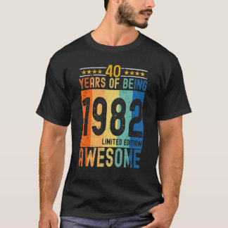 Camiseta 1982 40 Anos De Incrível