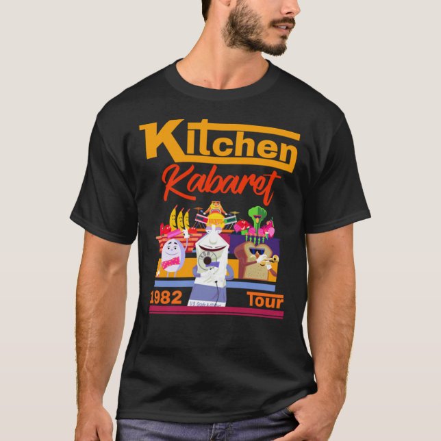 Camiseta 1982 Kitchen Kabaret Tour T-Shirt (Frente)