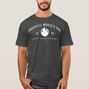 Camiseta 1982 Knoxville Worlds Fair Vintage Tagline White