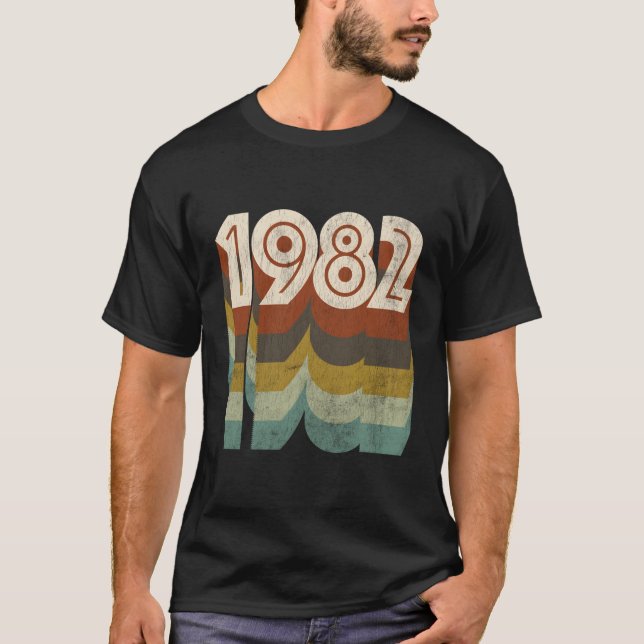 Camiseta 1982 Retro 38º Aniversário (Frente)