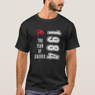 Camiseta 1984 Ano de nascimento 1984 Ano de aniversário das
