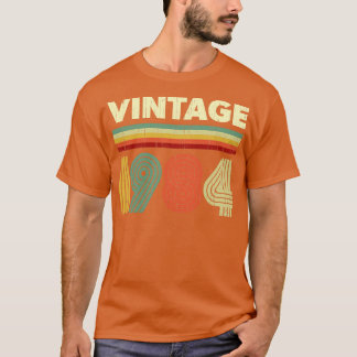 Camiseta 1984 Birthday Vintage Retro 37 anos Design