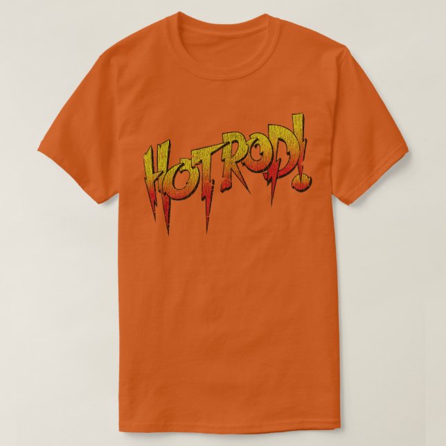 Camiseta 1984 Hot Rod (Frente do Design)