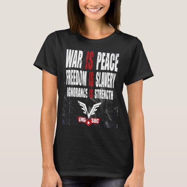 Camiseta 1984 Newspeak Poster Shirt ( Women's ) (Frente)