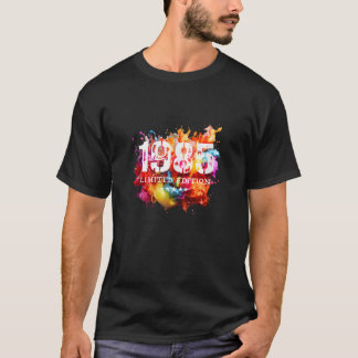 Camiseta 1985 Ano de nascimento número limitado de aniversá
