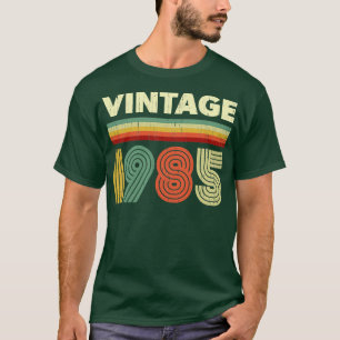Camiseta 1985 Birthday Vintage Retro 36 anos Design