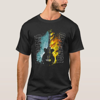 Camiseta 1985 Original Divertido Retro Flames Classic Co