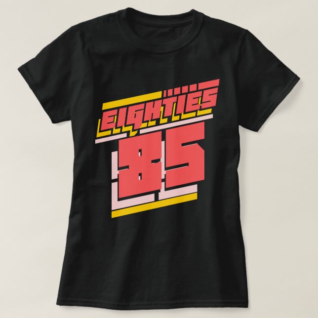 Camiseta 1985 - retrovintage (Frente do Design)