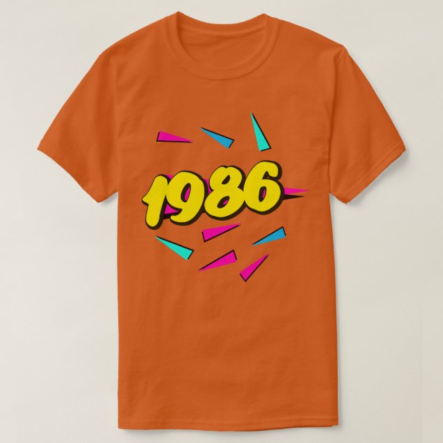CAMISETA 1986 (Frente do Design)