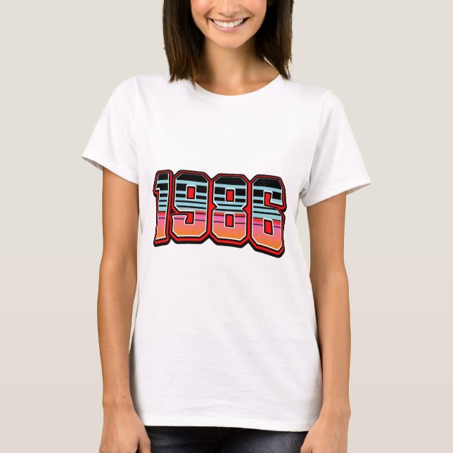 CAMISETA 1986 (Frente)