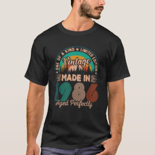 Camiseta 1986 40º Design de Presente Engraçado Para Nascido