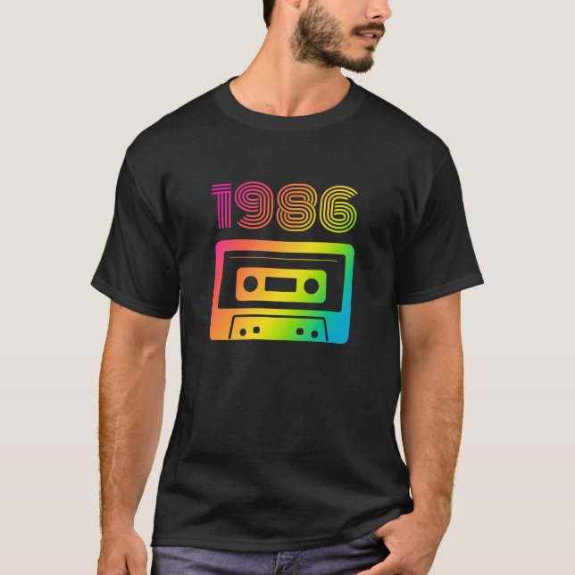 Camiseta 1986 Retro  (Frente)
