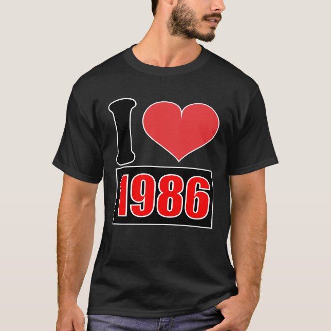 Camiseta 1986 - T-shirt (Frente)