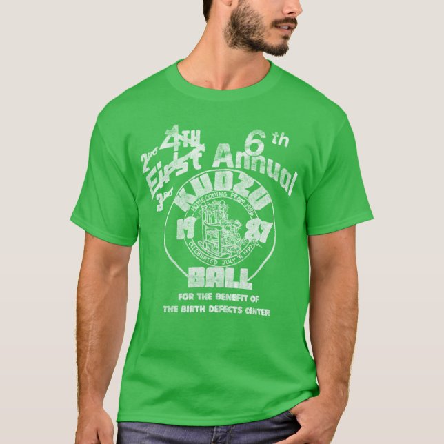 Camiseta 1987 Kudzu Ball Vintage Tee (Frente)