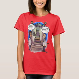 Camiseta 1987 Retornando o Vermelho feminino