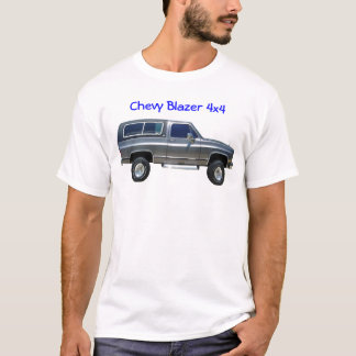 Camiseta 1989 Chevrolet Blazer, blazer 4x4 de Chevy