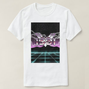 Camiseta 1991 Tech noir