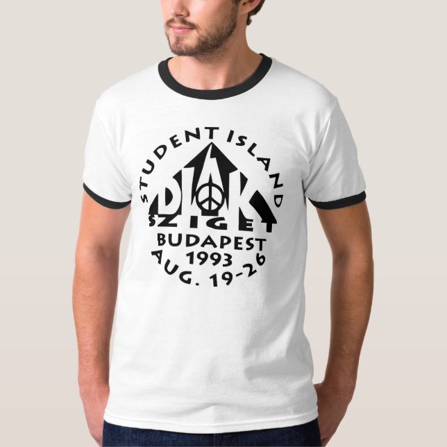 Camiseta 1993 Hungria Budapeste Diak Sziget (Frente)