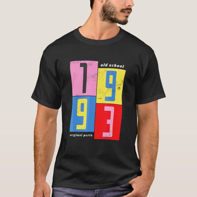Camiseta 1993 peças originais da antiga escola na década de (Frente)