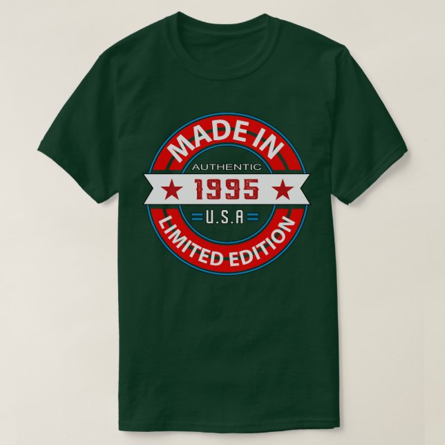 Camiseta 1995 28 Anos (Frente do Design)