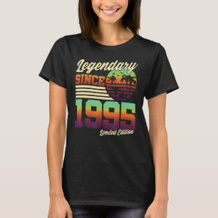 Camiseta 1995 I 1995 Homens de Aniversário