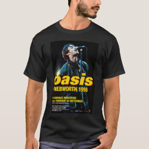 Camiseta 1996 Knebworth Nos Cinemas em Todo o Mundo