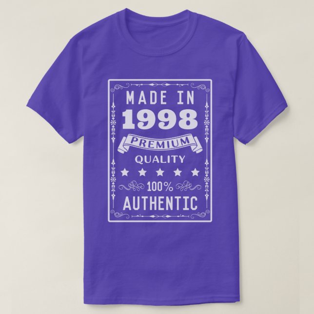 CAMISETA 1998 (Frente do Design)