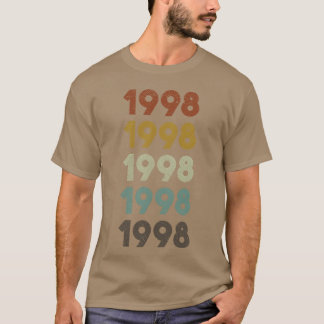Camiseta 1998 engraçado